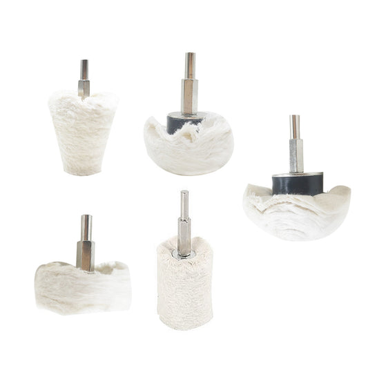 Polishing Buffing Pad Mop Wheel Drill Kit 5PCS Suitable For Aluminum & Stainless Manifold