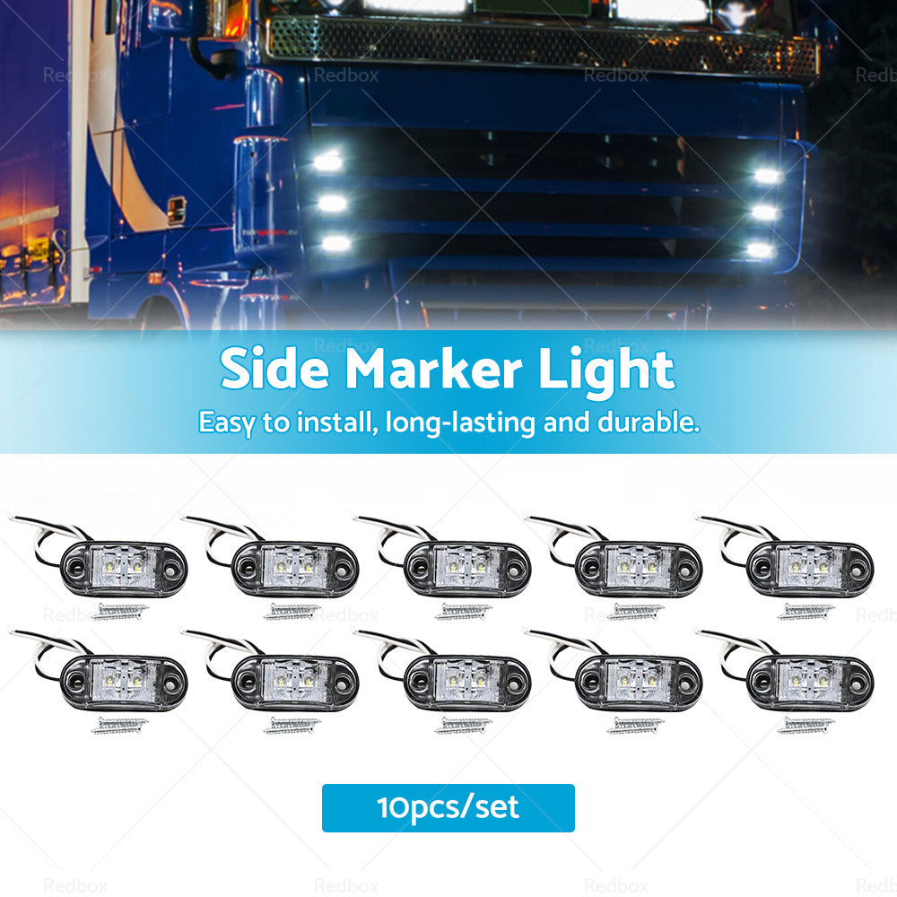 {{ LED Side Marker Clearance Lights Indicators Suitable For Trailer Truck RV 12 24V }} - Buy Car Parts Online at {{ Kaka Auto Parts }}.