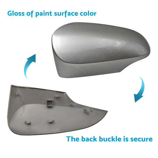 Mirror Cover Cap Suitable for Toyota Corolla 10 2012-2018 Silver 1F7 LH  Side