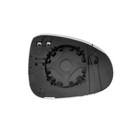 Left Heated Convex Mirror Glass with Base Suitable For VW Touareg 7P 2011–2018