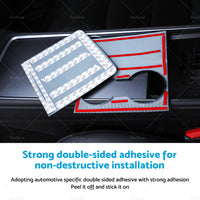 {{ Carbon Fiber Style Center Control Panel Wrap Suitable for Tesla Model Y Model 3 }} - Buy Car Parts Online at {{ Kaka Auto Parts }}.