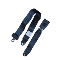 2 Point Retractable Adjustable Seat Lap Sash Belt Strap Suitable For Car Truck Set