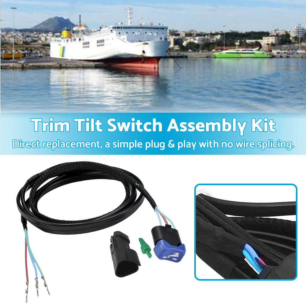 {{ Trim Tilt Switch Assembly Kit Suitable For Johnson Evinrude Outboard 5006358 }} - Buy Car Parts Online at {{ Kaka Auto Parts }}.