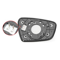 Left Heated Convex Mirror Glass w/ Base Suitable for Kia Cerato YD 2013–2018