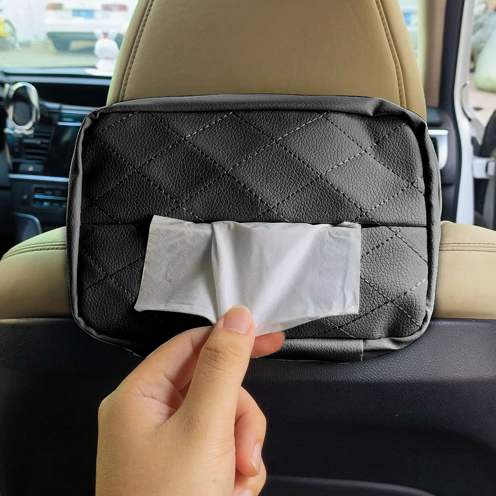 {{ Car Tissue Holder 120 Tissues Box Cover Backseat Extra Large Tissue Organization }} - Buy Car Parts Online at {{ Kaka Auto Parts }}.