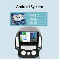 In-Dash Units Android 13 Stereo GPS CarPlay Suitable For Hyundai i30 2006-2011