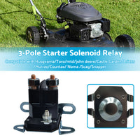 {{ Ride On Lawn Mower Starter Solenoid 3 Terminal 12 Volt Bottom Or Side-Mount Moto }} - Buy Car Parts Online at {{ Kaka Auto Parts }}.