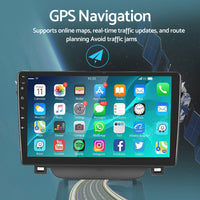 In-Dash Units 9" Touch Screen Stereo CarPlay Suitable For Toyota Corolla 2009-13