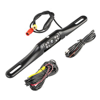 170 Angle Car Rear View Reversing HD Camera Back Up Parking Number Plate Night Vision