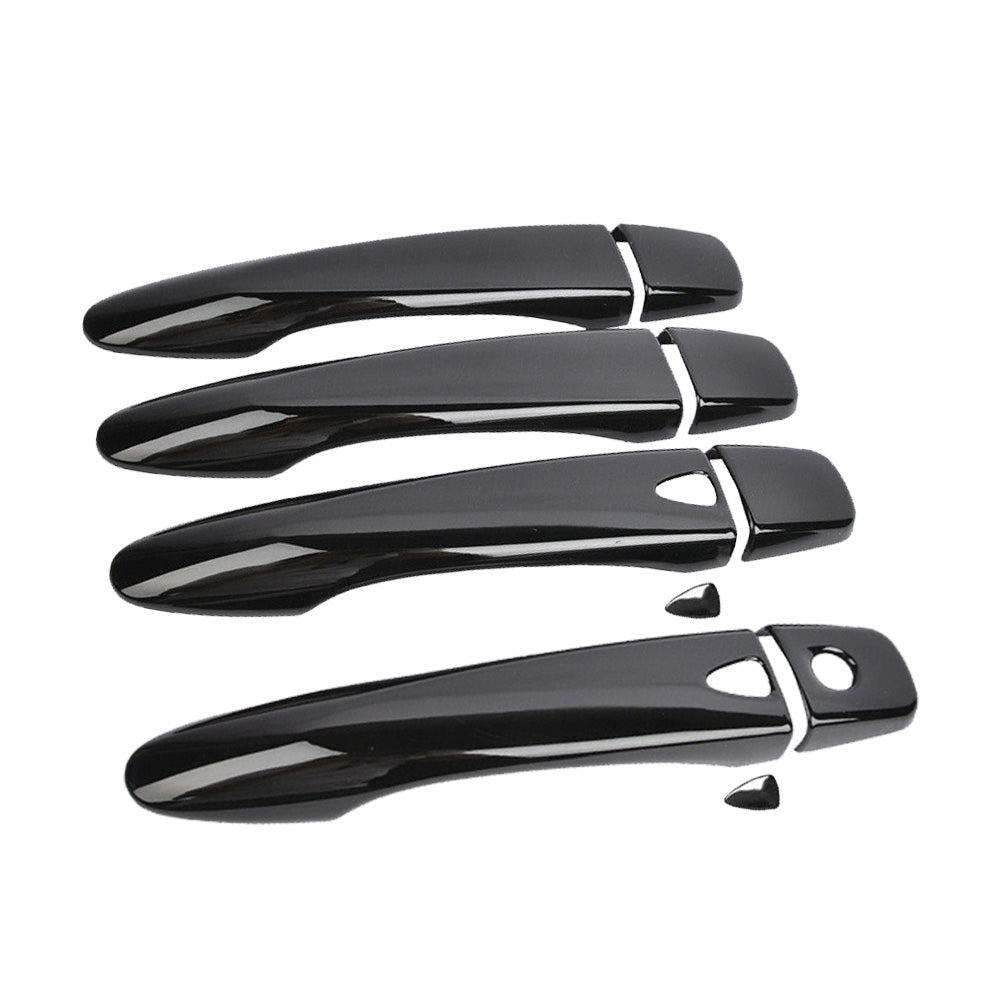 4x Black Door Handle Covers Suitable For Nissan Navara NP300 D23 2015-Onwards