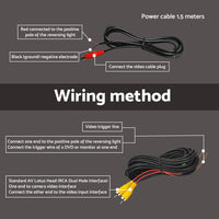 Car Rear View Backup Camera Suitable For Toyota Aurion Camry 2007-2012