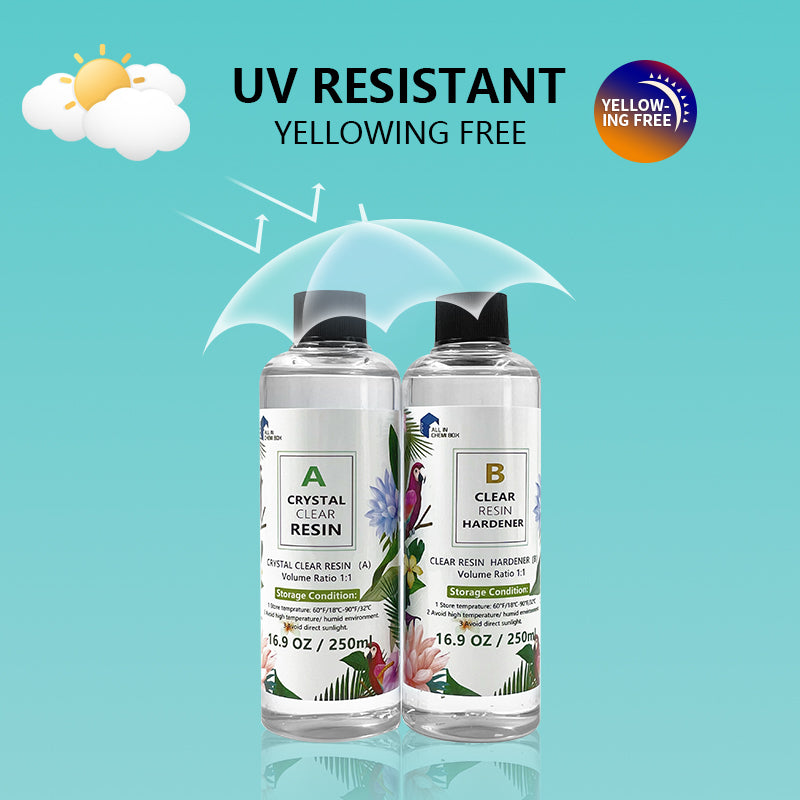 {{ Epoxy Resin Art DIY UV Crafts Glass Water Clear Epoxy Coating 1 1 2 1 3 1 AB Kit }} - Buy Car Parts Online at {{ Kaka Auto Parts }}.