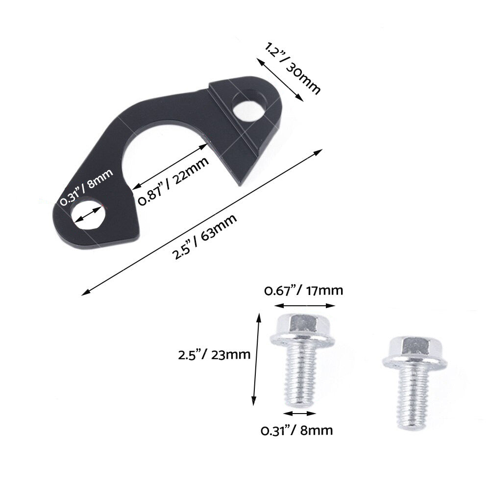 {{ LS Billet Oil Pump Pickup Tube Girdle Brace Hold Down For GEN III IV LS1 LS2 LS3 }} - Buy Car Parts Online at {{ Kaka Auto Parts }}.