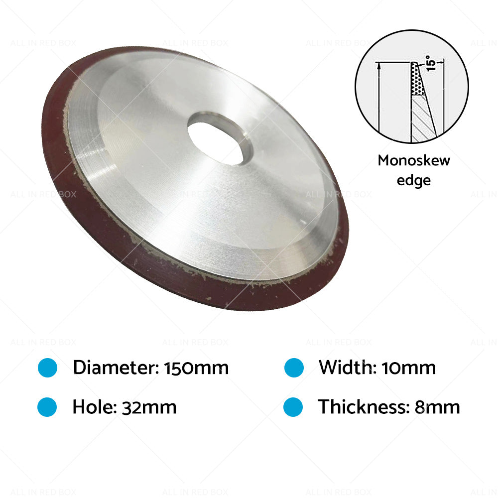 {{ 150mm Diamond Wheel Disc Suitable For Chainsaw Sharpener 3/8lp 325 3/8 404 Carbide chain }} - Buy Car Parts Online at {{ Kaka Auto Parts }}.