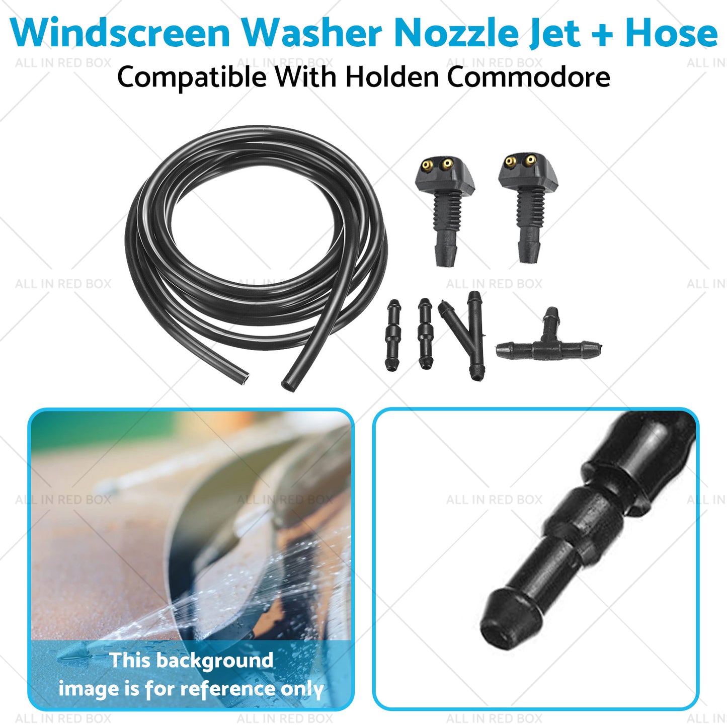 {{ Windscreen Washer Nozzle Jet Hose Kit Suitable For Holden Commodore VB VC VH VK }} - Buy Car Parts Online at {{ Kaka Auto Parts }}.
