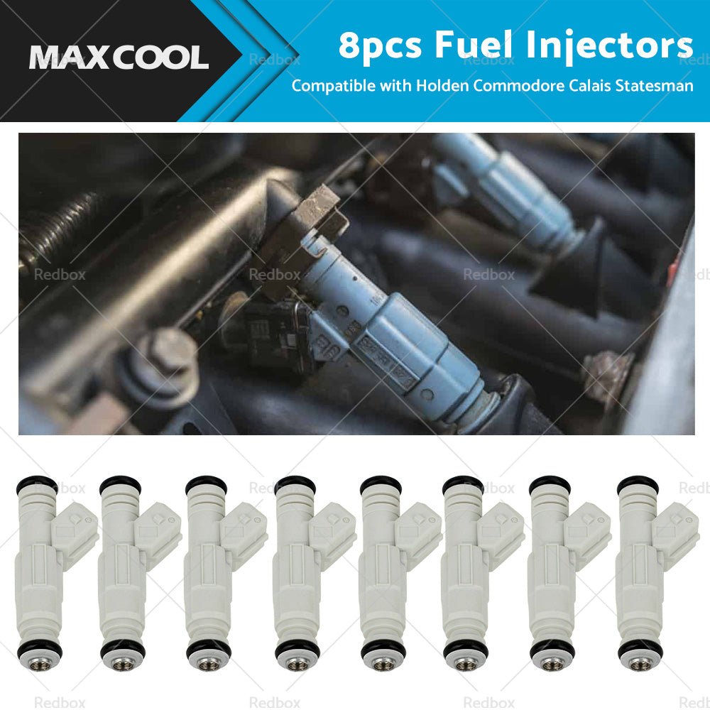 {{ 8x Fuel Injector Suitable For Holden Commodore VS VT VX VY 3. 8L V6 Calais 95-04 }} - Buy Car Parts Online at {{ Kaka Auto Parts }}.