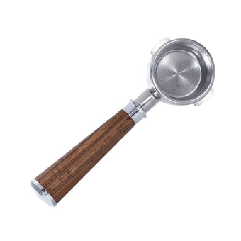 compare product 58mm Bottomless Portafilter Group Handle With Basket Suitable For Breville