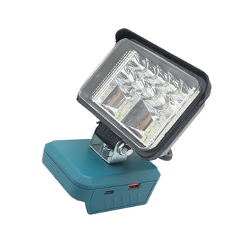 compare product 3in LED Work Light Suitable For Makita 18V Li-Ion Battery Workshop Flashlight