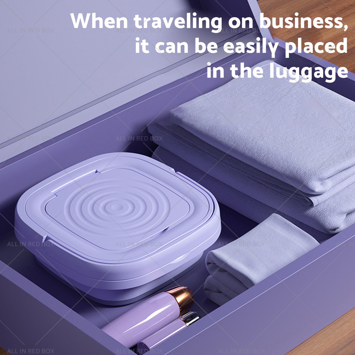 {{ 8L Foldable Washing Machine Portable 3 Modes Deep Cleaning Automatic Washer 240V }} - Buy Car Parts Online at {{ Kaka Auto Parts }}.