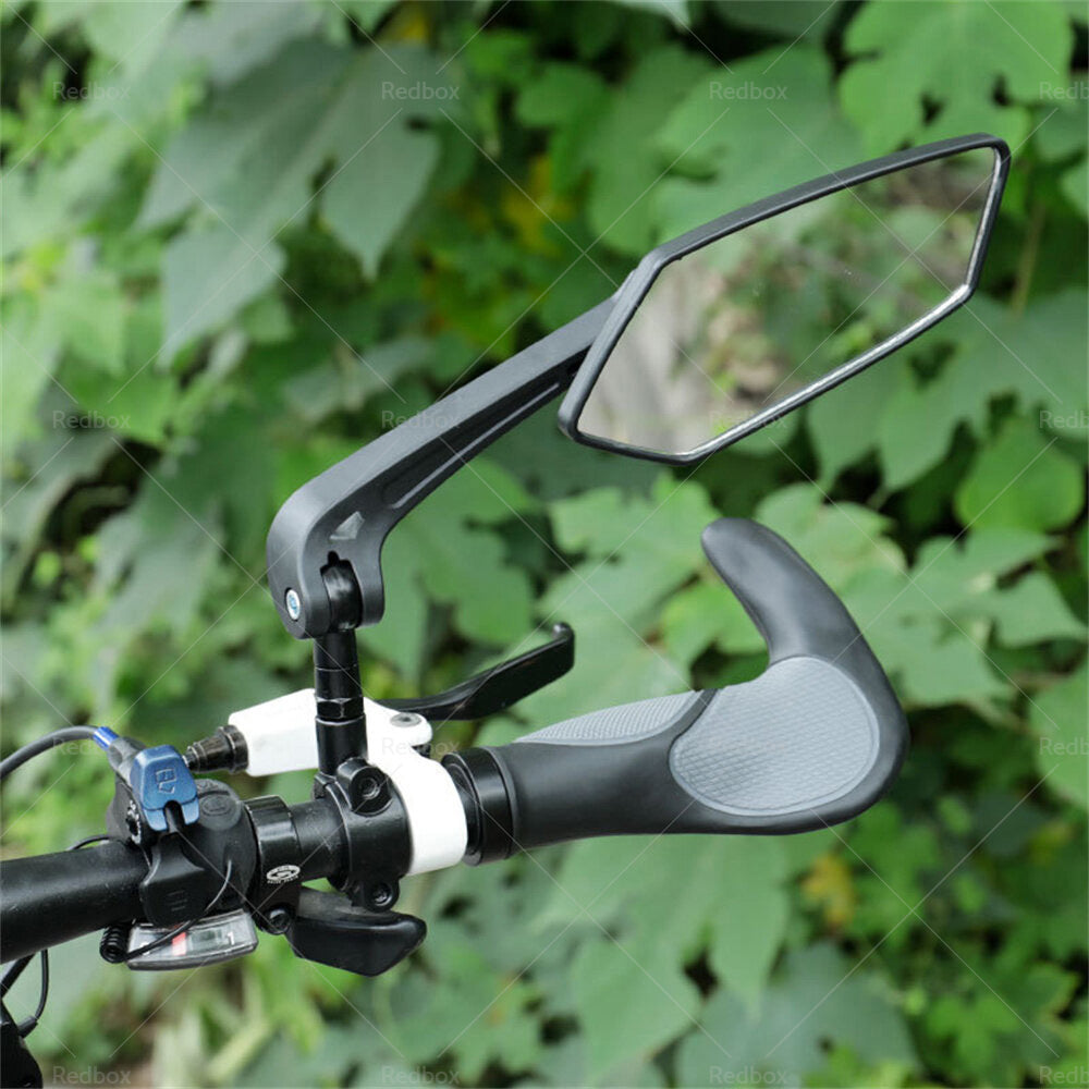 {{ Bicycle Bike Cycle Handlebar Rear View Mirrors Rearview Rectangle Back Mirror }} - Buy Car Parts Online at {{ Kaka Auto Parts }}.