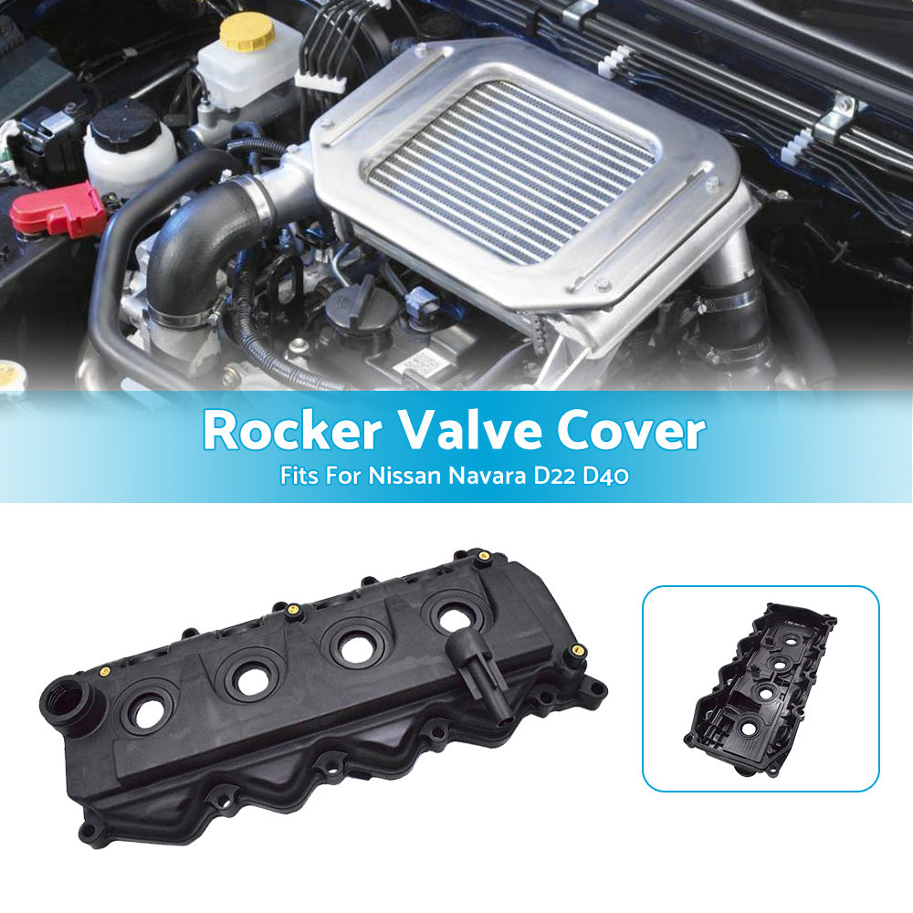 {{ Rocker Valve Cover Fits For Nissan Navara D22 D40 YD25DDTi 13264-VM00A 2002-2019 }} - Buy Car Parts Online at {{ Kaka Auto Parts }}.