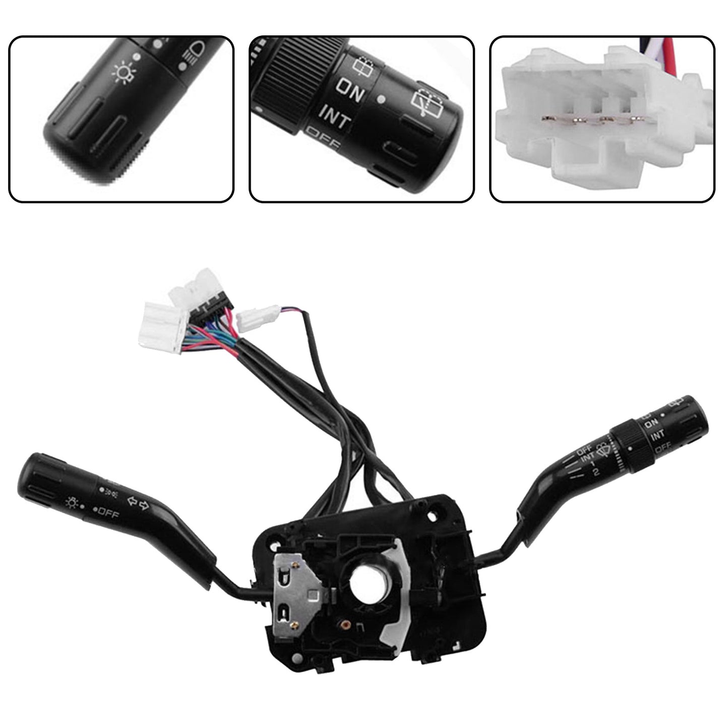 {{ Headlight Indicator Turn Signal Switch Suitable For Mitsubishi Pajero Montero }} - Buy Car Parts Online at {{ Kaka Auto Parts }}.