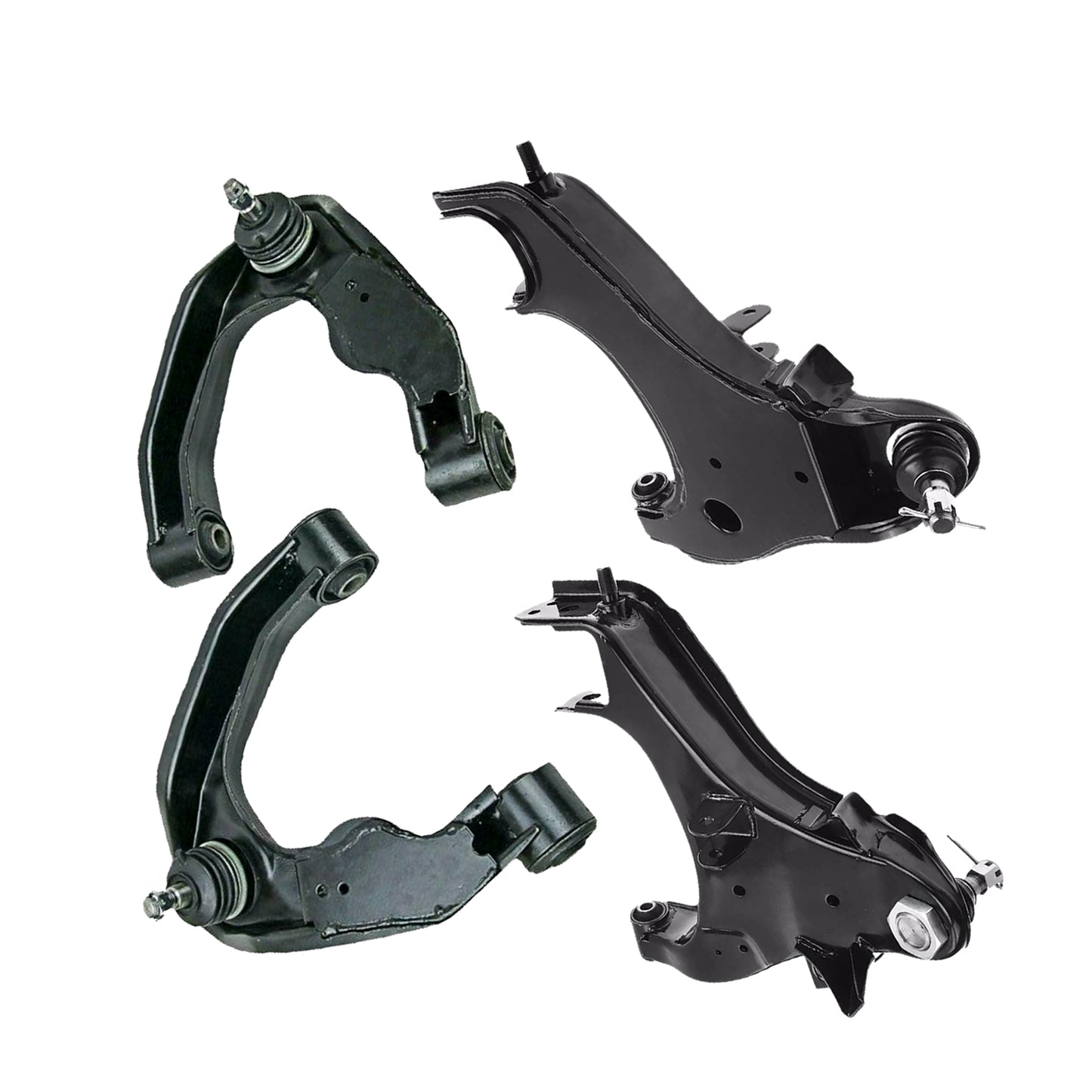 {{ 2x Front Upper+Lower Control Arms Suitable For Nissan Navara D22 4WD 97-15 }} - Buy Car Parts Online at {{ Kaka Auto Parts }}.