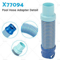 {{ Pool Vacuum Hose Adapter Suitable for Zodiac MX6 MX8 Pool Cleaner Leaf Catcher }} - Buy Car Parts Online at {{ Kaka Auto Parts }}.