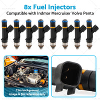 {{ 879312003 8x Fuel Injectors Suitable for Indmar Mercruiser Volvo Penta 07-13 }} - Buy Car Parts Online at {{ Kaka Auto Parts }}.