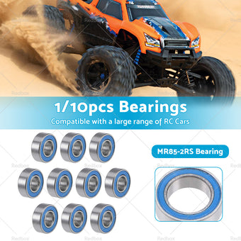 compare product 1/10x 5x8x2. 5mm Bearings PTFE Rubber Seals RC 2728 4606 5114 1213 B020 MR85-2RS