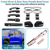 {{ Front Mirror & Rear Door Handle Bowl Cover Suitable For Mitsubishi Triton 23-25 }} - Buy Car Parts Online at {{ Kaka Auto Parts }}.