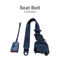 Universal 1 Set 3M 3 Point Retractable Safety Seat Belt Suitable For Truck Strap