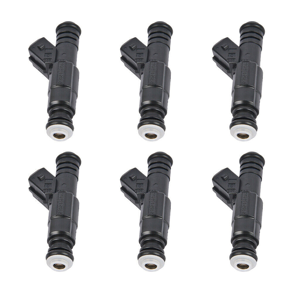 6x Fuel Injectors Suitable For Ford Falcon AU 4.0L 1998-2002 / Jeep Cherokee Commander 3.7L 2005-2010