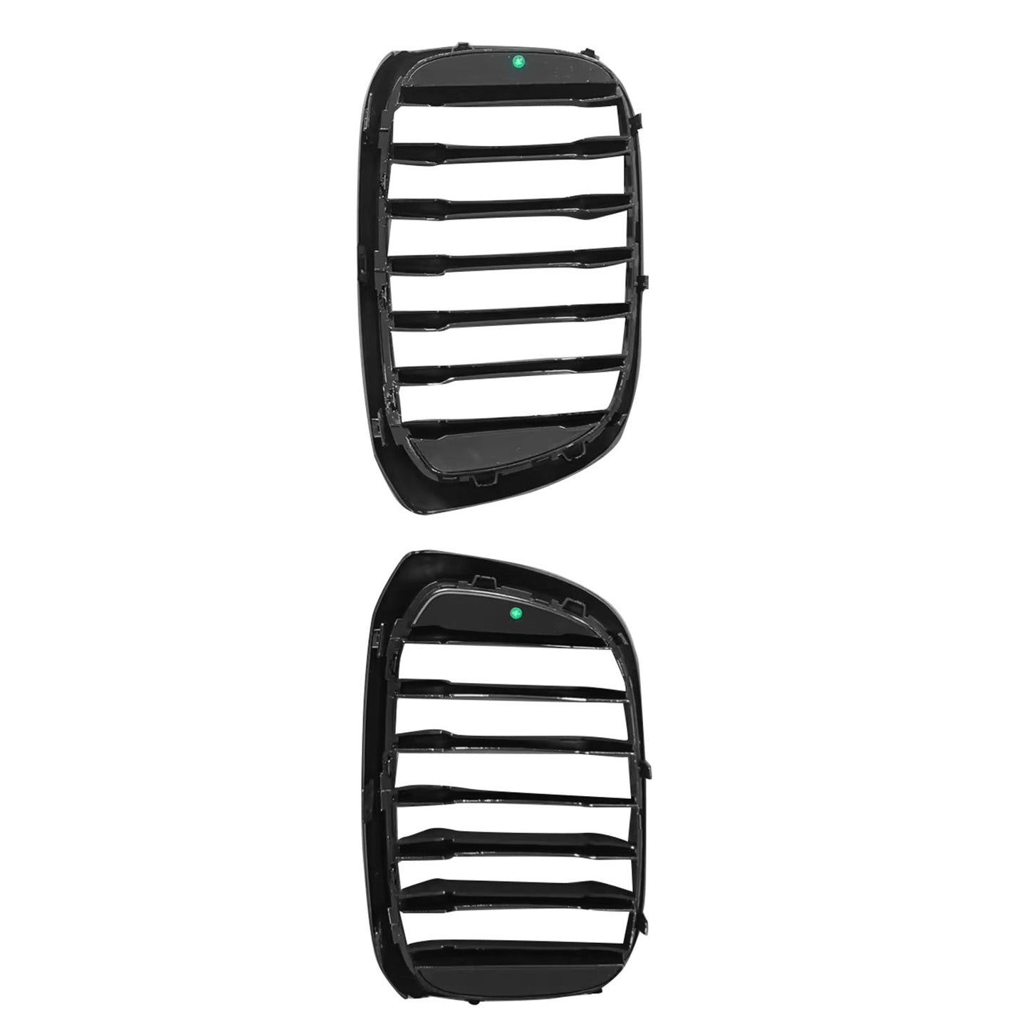 Front Bumper Grill Grille Suitable For BMW X3 G01 X4 G02 2018-2021 Gloss Black