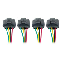 4PCS Ignition Coil Connector Repair Harness Plug 1J0973724 Suitable For VW Audi