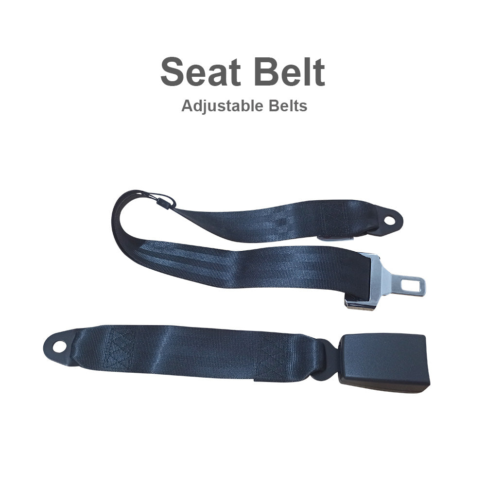 {{ 2 Set Car Truck 2 Point Retractable Adjustable Seat Lap Sash Belt Strap Seatbelt }} - Buy Car Parts Online at {{ Kaka Auto Parts }}.