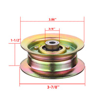2xPulley Suitable For Husqvarna Jonsered Mowers 532 17 79 68 532 19 31 97 177968