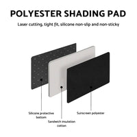 Black Non-Slip Dash Mat Cover Suitable For Subaru Outback Wagon GEN 5 2015-2020