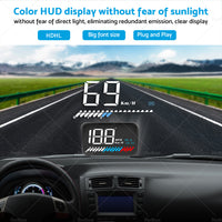 {{ Head Up Display Car Universal OBD GPS Dual System 3. 5inch HUD Speed Alarm Voltage }} - Buy Car Parts Online at {{ Kaka Auto Parts }}.