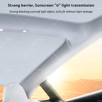 {{ For Tesla Model 3 Glass Roof Sunshade Front Rear Sunroof Window UV Cover 19-2021 }} - Buy Car Parts Online at {{ Kaka Auto Parts }}.