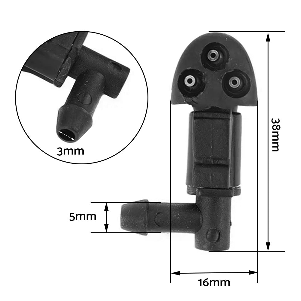 Front Windshield Wiper Washer Jet Nozzle Spray Suitable For Holden Cruze 2008-2016