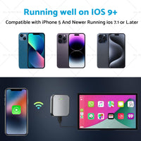 {{ Gray Bluetooth USB Wireless Receiver Suitable for Apple CarPlay Adapter }} - Buy Car Parts Online at {{ Kaka Auto Parts }}.