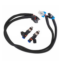 2x Fuel Injector Harness Set Suitable For Polaris Ranger XP 800 / Ranger Crew / RZR 800 2010-2017 OEM 1204318 1204319 0280158197