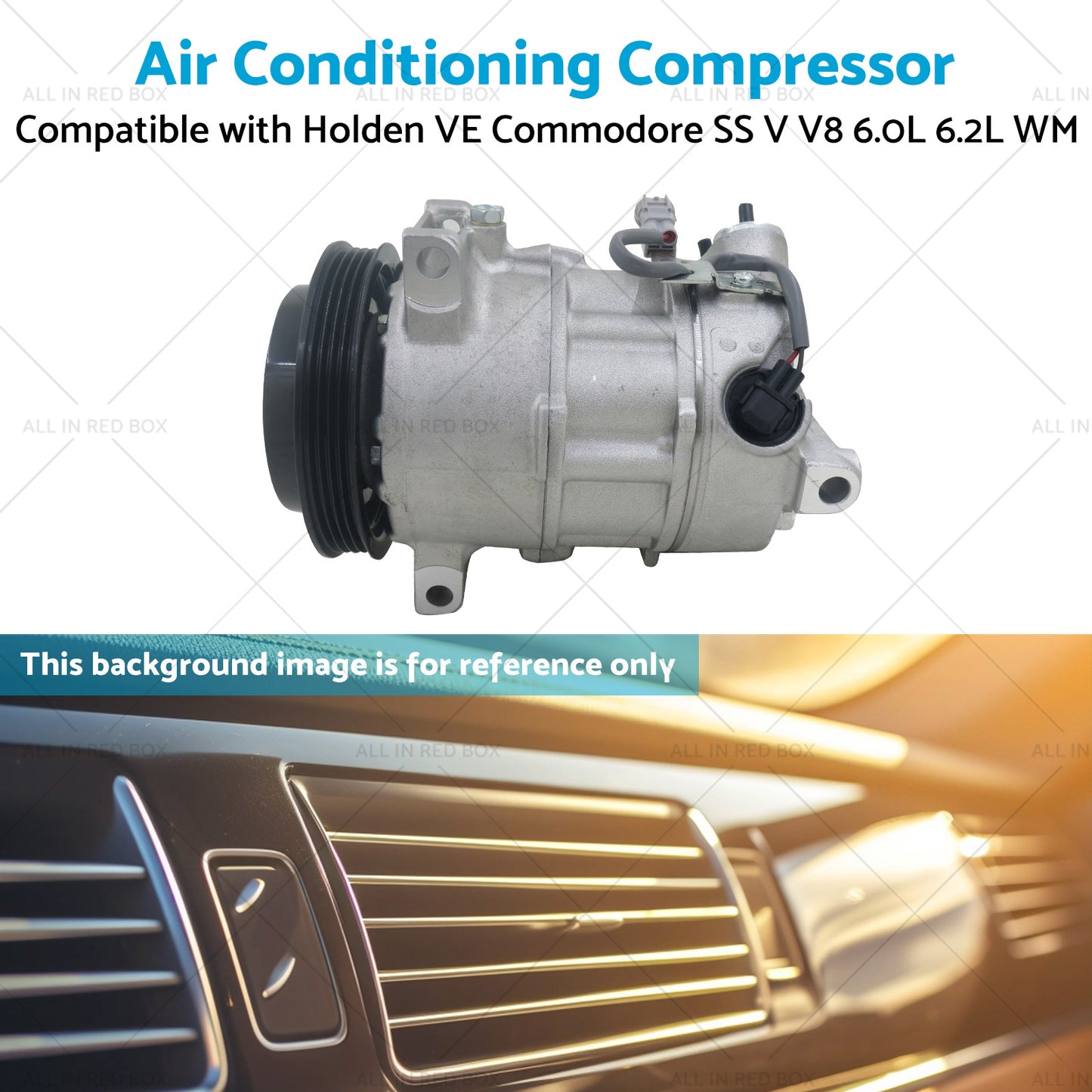 {{ Air Conditioning Compressor Suitablefor Holden VE Commodore SS V V8 6. 0L 6. 2L WM }} - Buy Car Parts Online at {{ Kaka Auto Parts }}.