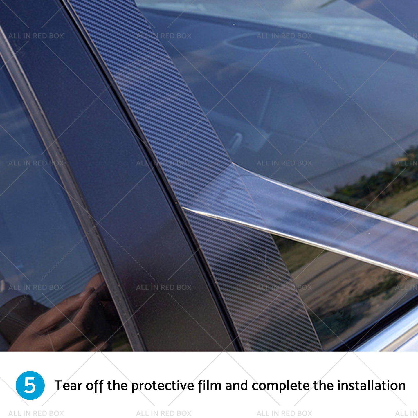 {{ 6x Carbon Fiber Pillar Post Cover Trims Suitable for Infiniti G35 02-13 }} - Buy Car Parts Online at {{ Kaka Auto Parts }}.