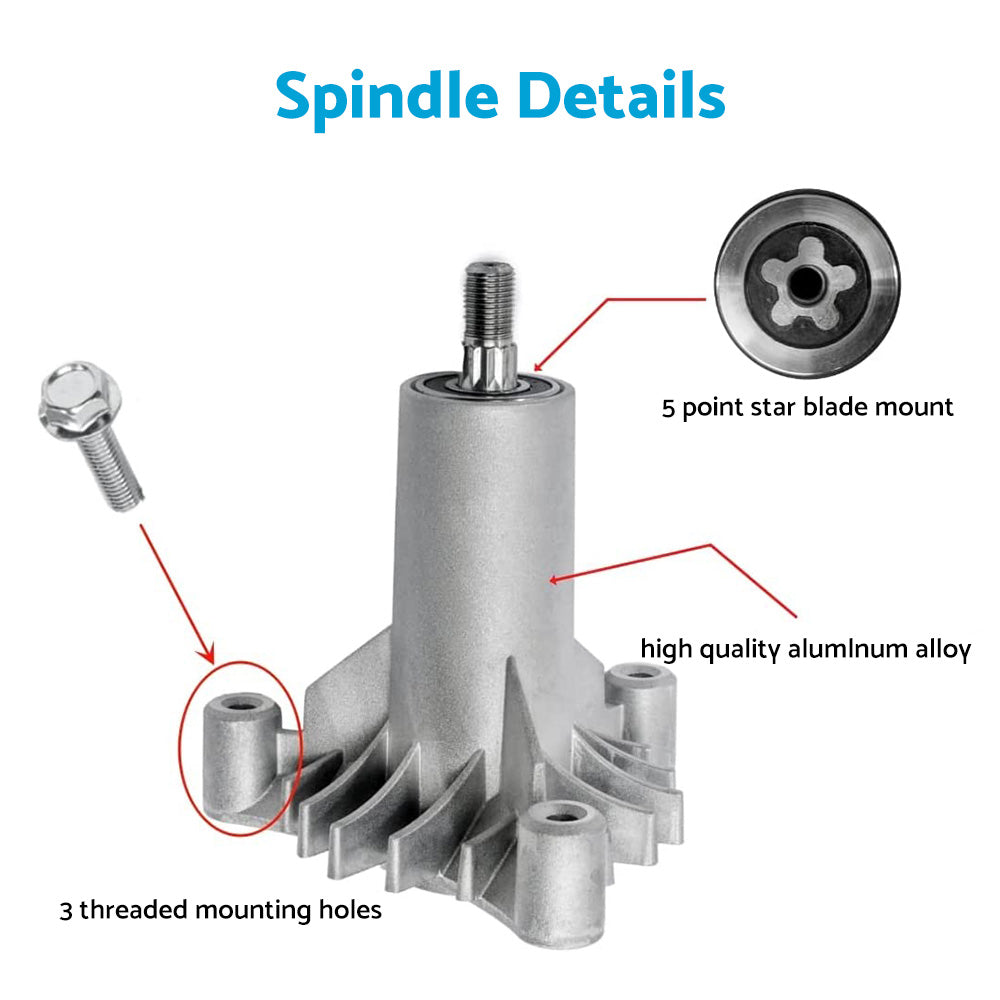 {{ 2xSpindle Assembly Suitable For Husqvarna  and  Craftsman Mowers LT1538 532 13 07-94 }} - Buy Car Parts Online at {{ Kaka Auto Parts }}.
