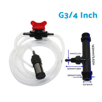 Irrigation Venturi Fertilizer Injector Kit 1/2 & 3/4 Water Tube Switch Filter Suitable For Garden Systems