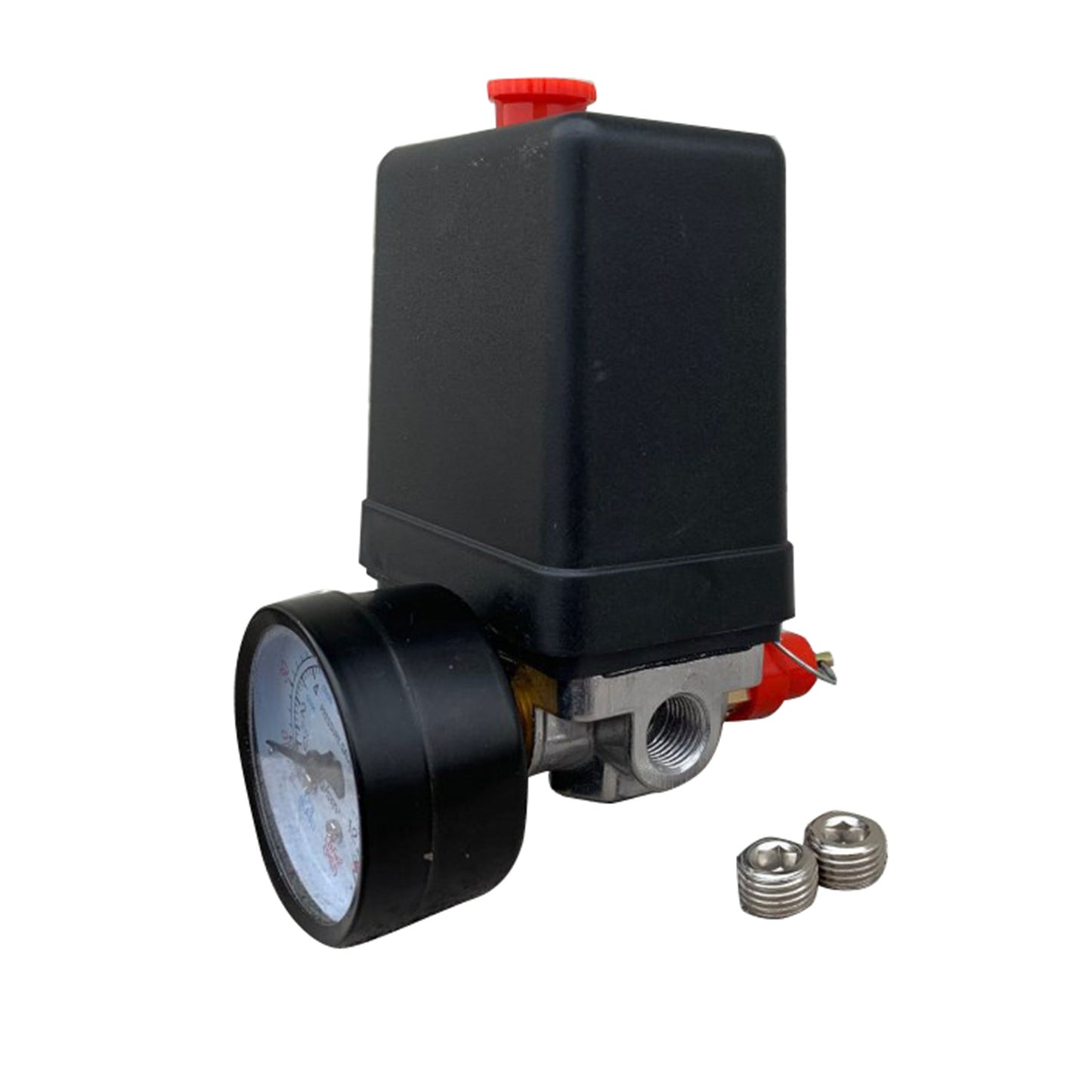 Air Compressor Pressure Switch Manifold Regulator With Safety Valve Suitable For 175PSI – 4-Port