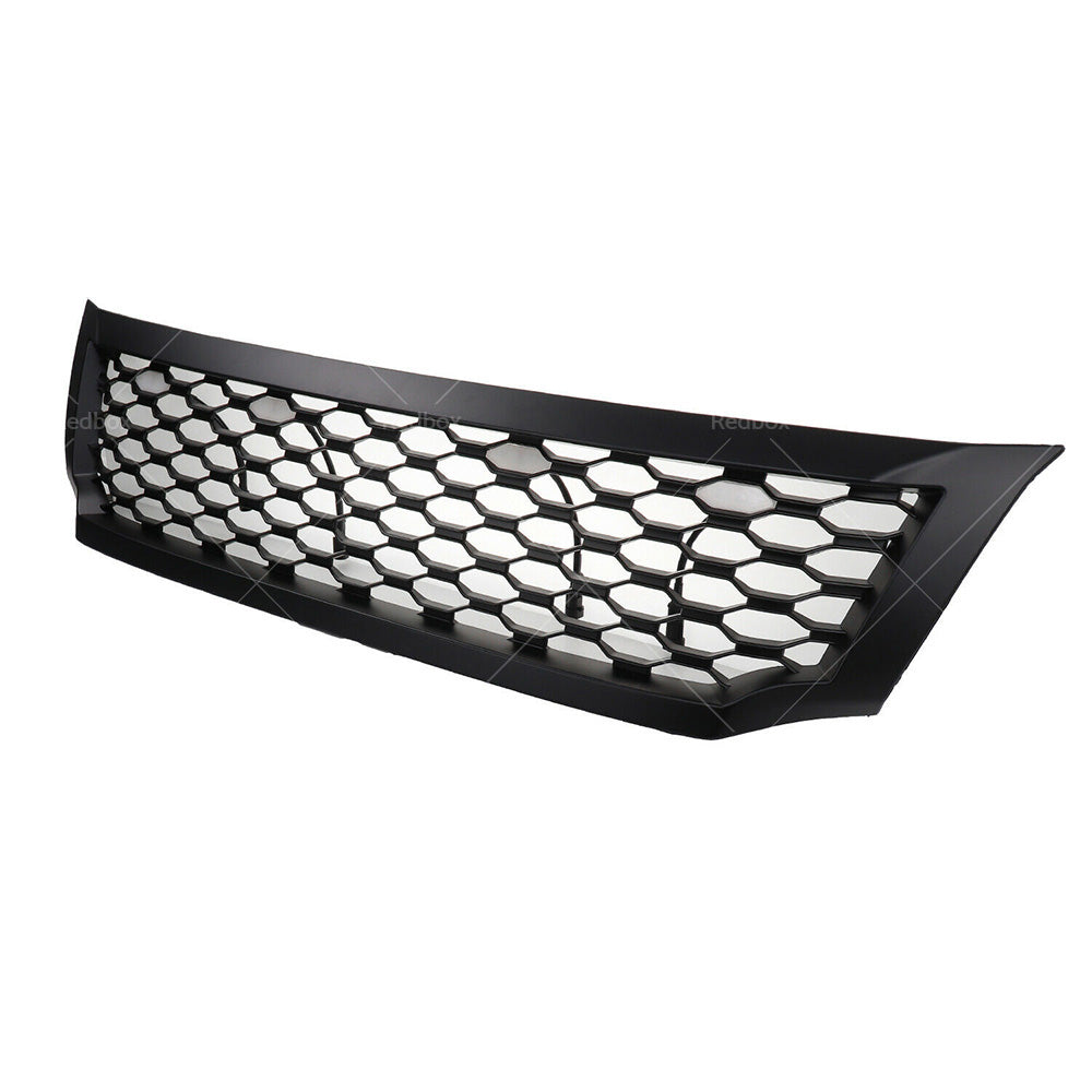 {{ Black Bumper Bar Grille Mesh  and  LED Light Fits for Nissan NAVARA NP300 D23 15-20 }} - Buy Car Parts Online at {{ Kaka Auto Parts }}.