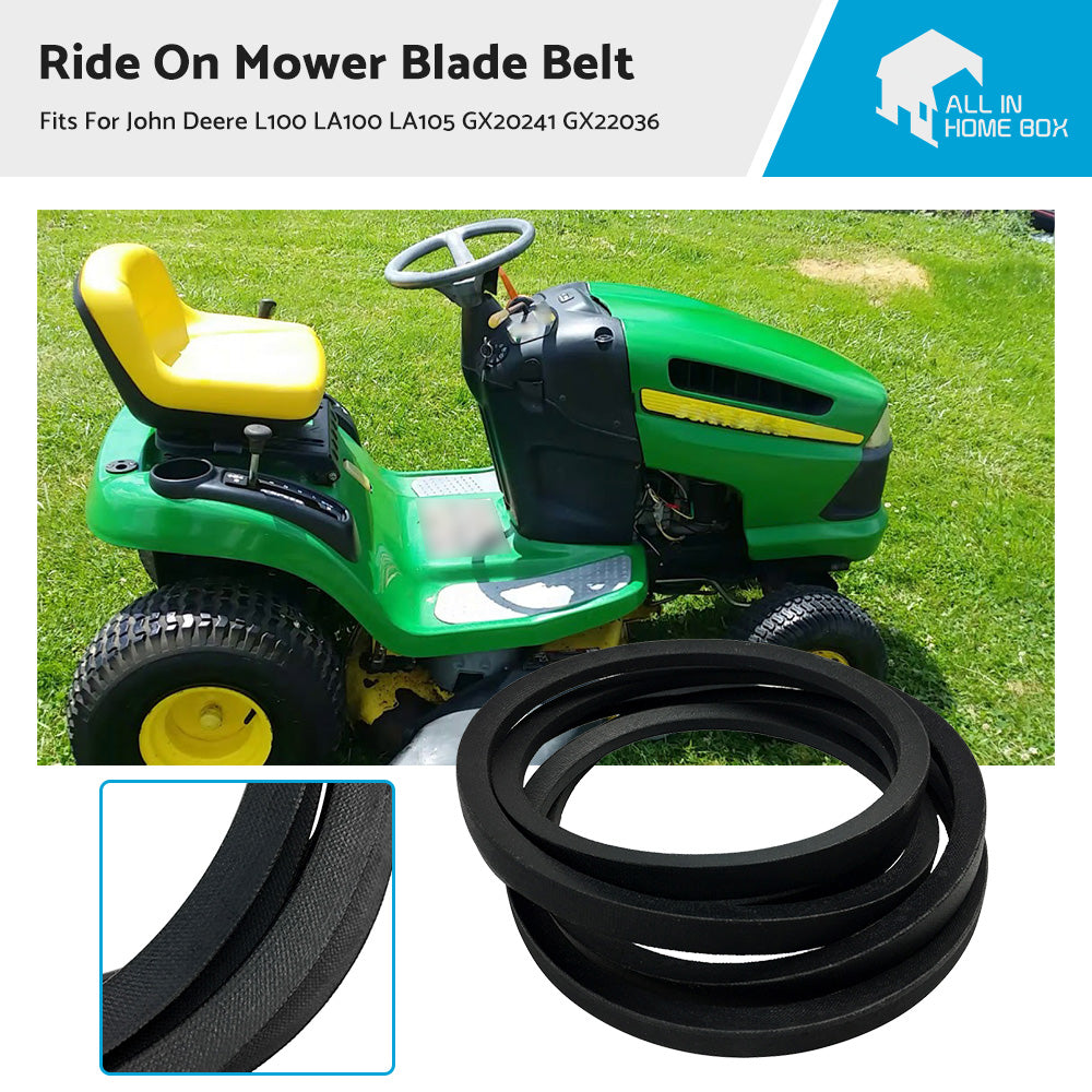 {{ Drive Belt For John Deere L100 LA100 LA105 Ride on Mower GX20241 GX22036 }} - Buy Car Parts Online at {{ Kaka Auto Parts }}.